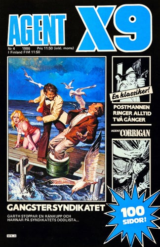 Agent X9 Serietidning 1986 nr 4 (Oläst arkivex)