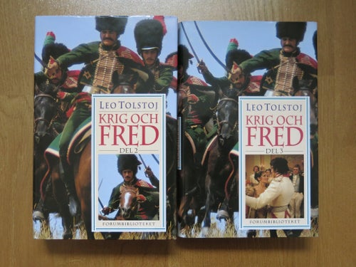 Krig och Fred av Leo Tolstoj, Del 2 och 3