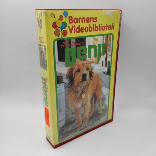 Alla älskar Benji - VHS - Ex Hyr - Storfodral