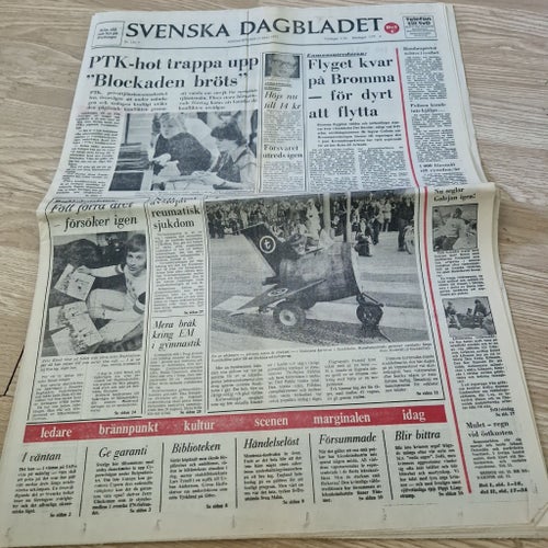 Svenska Dagbladet 15 maj 1977
