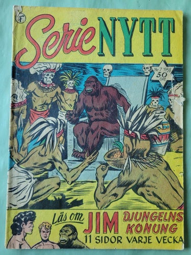 Serienytt nr 7 från 1958