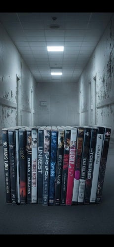 17 Horror DVD | Brutal Skräck & Psykologiska Thrillers | Samling