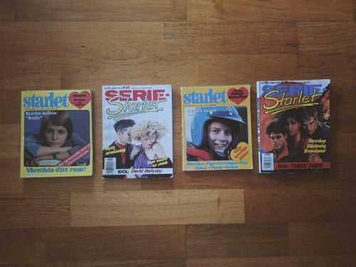 Starlet och Serie-Starlet tidningar