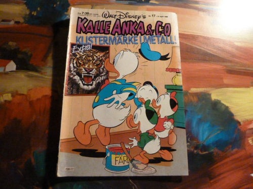 KALLE ANKA & C:O, 1986 NR 17, TIDNING