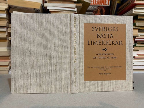 Sveriges bästa limerickar av Ove Torgny, bok, Very Fine plus