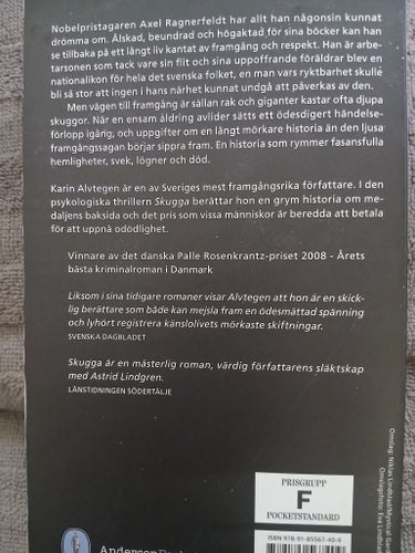 Skugga av Karin Alvtegen, 2008