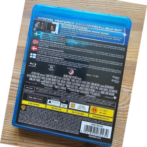 Harry Potter och Halvblodsprinsen Blu-ray - Bla svenskt text