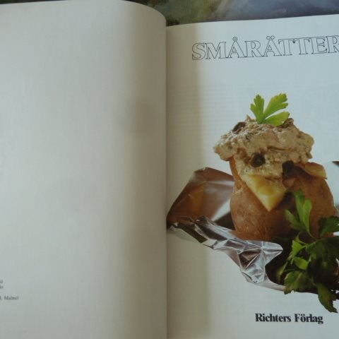 SMÅRÄTTER, 1981, KRABBGRATÄNG MED ÄGG, BOK