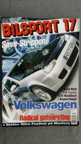 Bilsport 17 2003: VW GTi-klubben + guide Golf GTI 1984-91, Ford Escort Mk 1