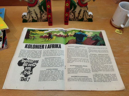 Korak Tarzans son 1976 nr 14, Lässkick