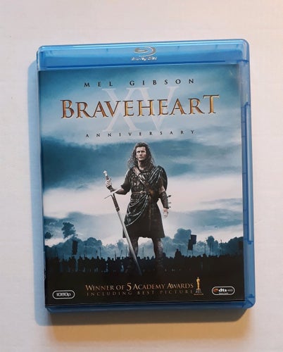 Braveheart (1995) - Mel Gibson, Sophie Marceau, Patrick McGoohan m.fl. 2-disc