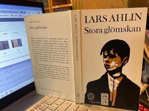 Stora glömskan av Lars Ahlin, bok, Very good plus