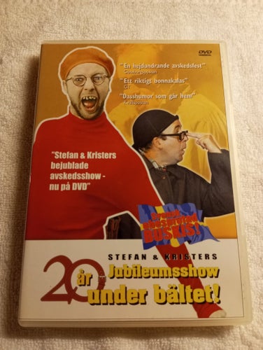 Stefan & Kristers - 20 år - Jubileumsshow Under Bältet! DVD