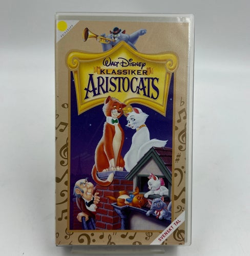 Aristocats Walt Disney VHS