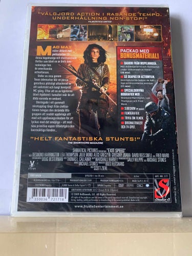 Exit speed, INPLASTAD, Dvd