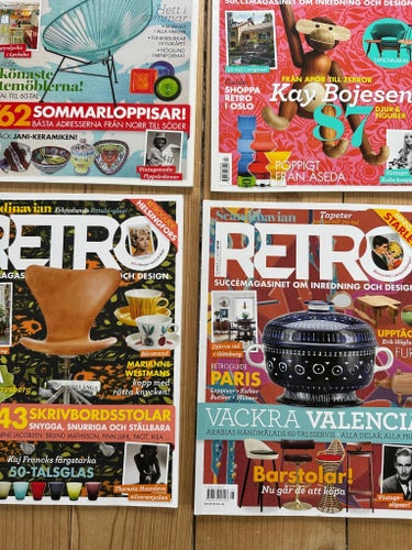 Scandinavian Retro tidningen 9 nummer
