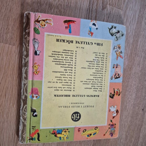 Fib gyllene böcker nr 34 den ensamma ankungen Walt Disney