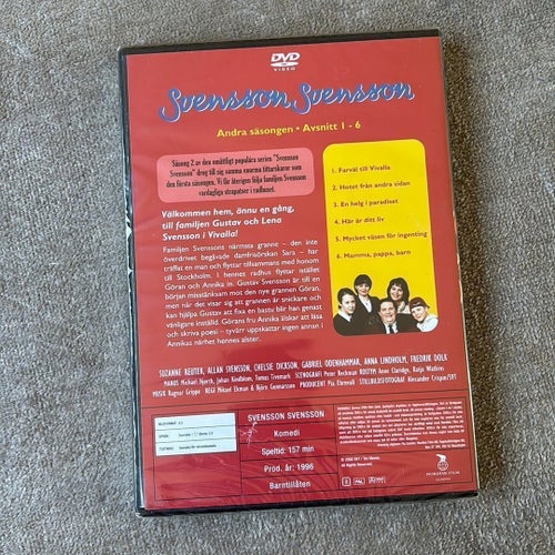 Svensson Svensson Säsong 2 Avsnitt 1-6 (DVD)