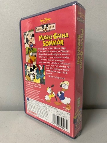 Musse Piggs Galna Sommar VHS