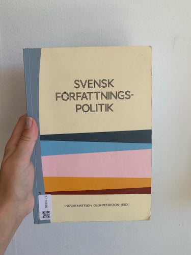 Svensk Författningspolitik - Ingvar Mattson, Olof Petersson (red.)