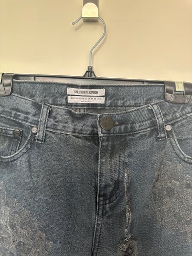 ONE X ONETEASPOON svarta jeans, storlek 28