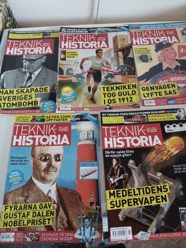 5 Nr Teknik Historia från 2011 och 2012