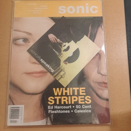 Sonic Magazine - 2003 med White Stripes & CD
