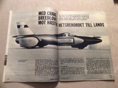 Teknikens Värld nr 18 1963 Craig hastighet rekord,Cessna,DODGE DART!