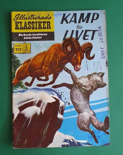 Illustrerade Klassiker nr 112 Kamp för livet , Ernest Thompson Seton