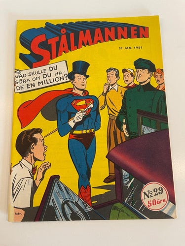 * Stålmannen  , Nr 29    - 1951 *