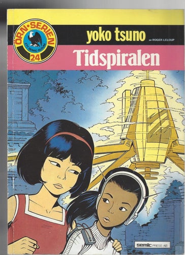 Yoko Tsuno Tidspiralen skick vf