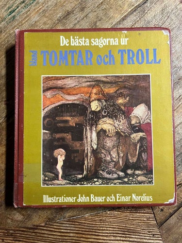De bästa sagorna ur tomtar och troll (Kartonnage Semic) Bok