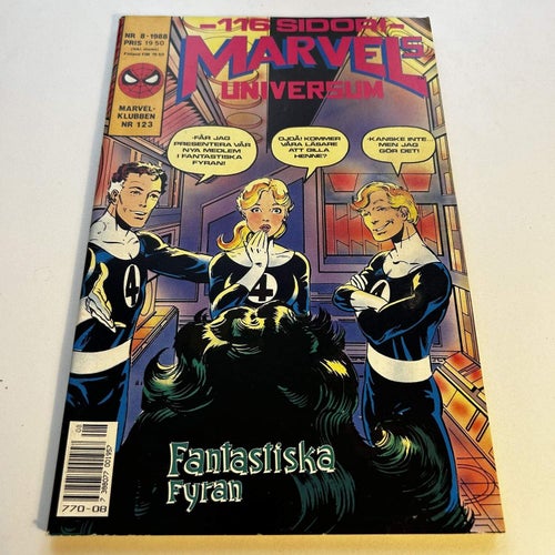 Marvels Universum nr 8 1988, toppex! VF+