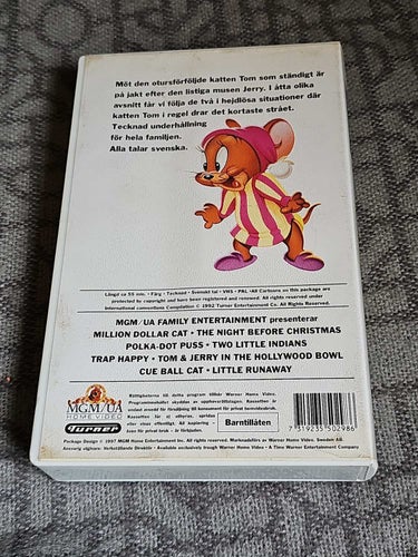 Tom & Jerry 7 - Juldagen (Sv Tal) VHS