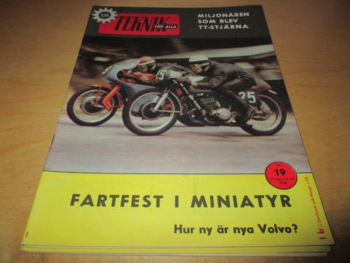 TEKNIK FÖR ALLA NR 19 1958. CARAVELLE S.N.C.A.(FLYG) , VEDETTE -58 , M.M