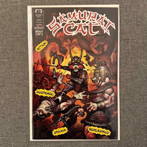 Samurai Cat #1 (1991)