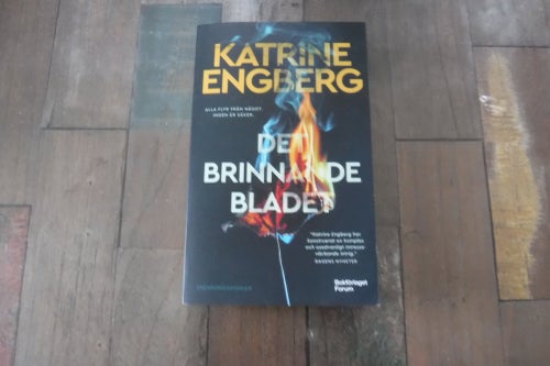 Det brinnande bladet författare Katrine Engberg