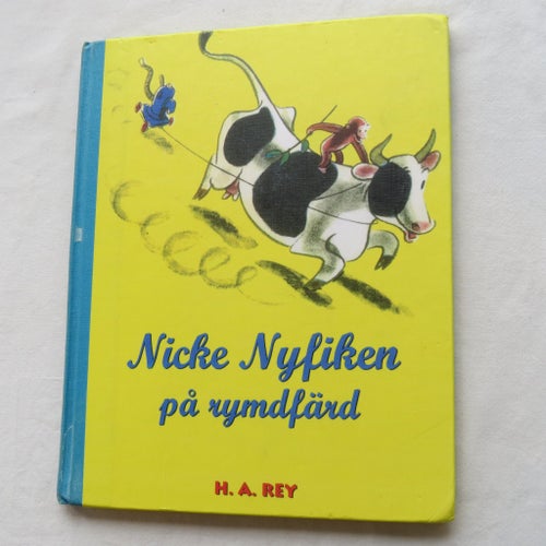 Nicke Nyfiken på rymdfärd av H. A. Rey, 1997