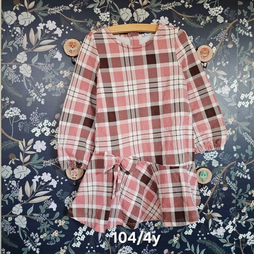 Mayoral rosa klänning, storlek 104