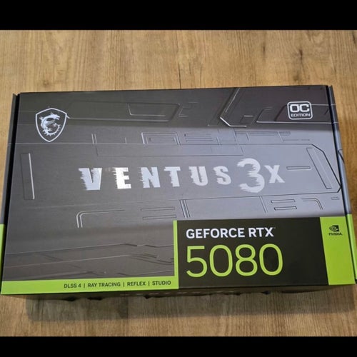 MSI GeForce RTX 5080 Ventus 3X OC BYTES ELLER SÄLJS!
