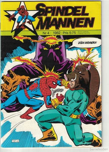 Spindelmannen Nr 4 1982