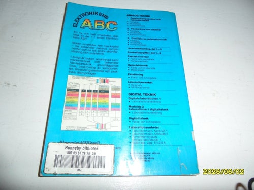 0303 Elektronikens ABC 1. Passiva komponenter och halvledarteknik av Heath,