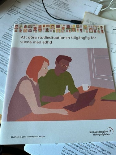 Att göra studiesituationen tillgänglig för vuxna med adhd