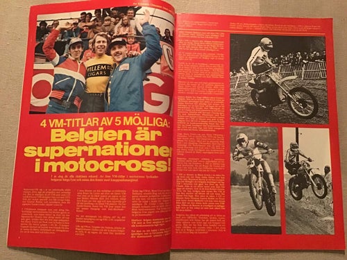 Allt Om Mc Nr 11 1975 HONDA GOLD WING,MZ, ROAD RACING,CROSS I BELGIEN