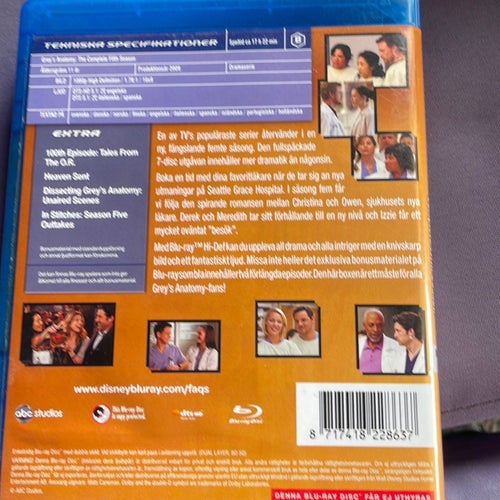 Blu-ray | Grey’s Anatomy Säsong 5