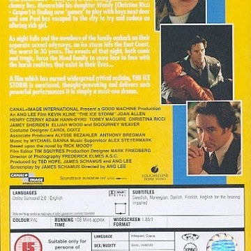 Ice Storm (1997) Ang Lee med Sigourney Weaver och Kevin Kline.
