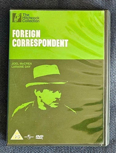 DVD box med 2 filmer: Foreign Correspondent & Fried Green Tomatoes. Repfri !