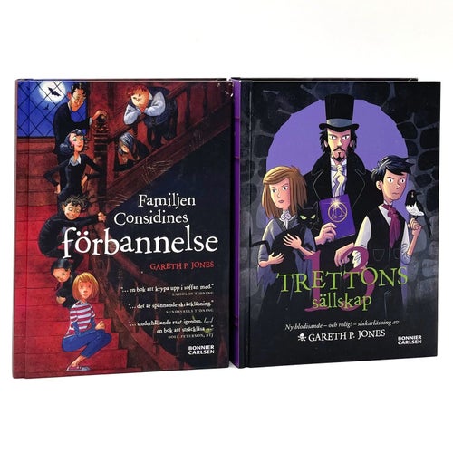 3 böcker av Gareth P. Jones (Constables och Toops kistor och kransar mm, skräck)