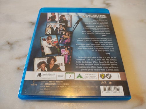 Whitney Houston: A Tribute - We Will Always Love You på Blu-ray