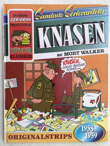 Samlade Serierariteter - 13. Knasen 1958-59. Toppskick!